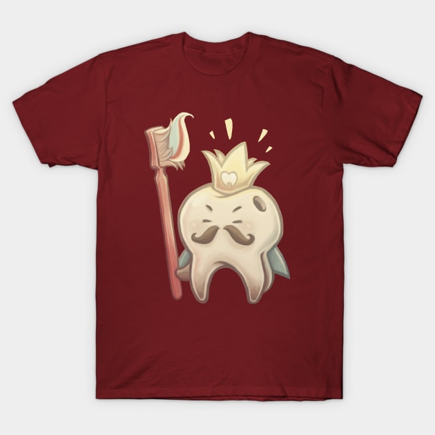 King Toof T-Shirt by ArtOfEmilyO